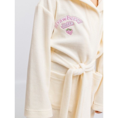 Baby robe, height 128 cm, color milk-3