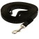Kaponnoye zonik leash with double latex thread, 5 m x 1.5 cm, black