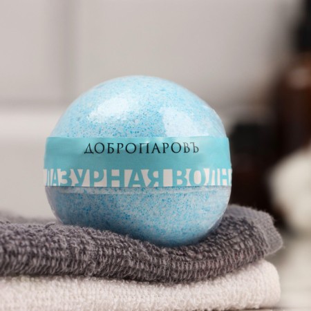 Book for a bath with sea salt "Azure Wave" 110 g of Dobroparov