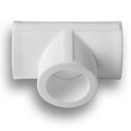 Aqualink tee, polypropylene, d = 90 mm-2