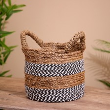 Wicker basket 27x27x35 cm