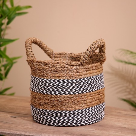 Wicker basket 27x27x35 cm