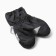 Mittens children, black color, size 11 (2-4 years)