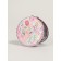 Folding mirror "flowers", d = 7.2 cm, with an increase, pink color