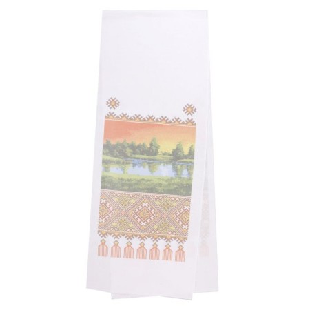 Set for embroidery the rushnik with a cross "landscape", hb, 2 m