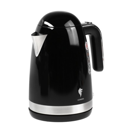 Electric kettle Leonord Le-1515, plastic, Metal flask, 1.7 l, 2200 watts, black