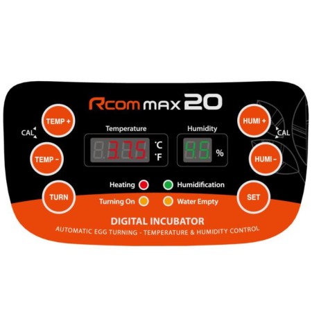 Incubator, 20 eggs, automatic coup, 220 V, RCOM-5