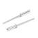 Rolls of the tundra krep, exhaust, aluminum-old, 3.2x12 mm, unpainted, 1000 pcs
