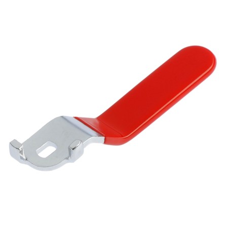 Blue-knob for the ball valve Zein, reinforced, 1/2 "-3/4", rubberized, red-2