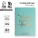 Diary-planning in a thin cover with embossing "Dream. Create. Continue. Mint" A5, 80 sheets