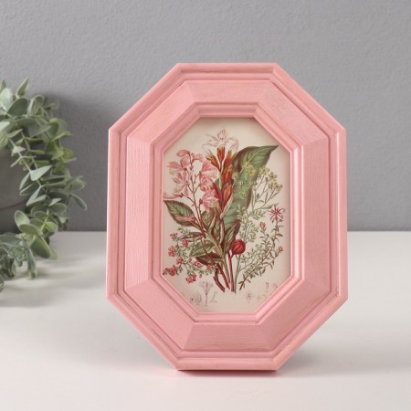 Photo frame Massive Pines 10x15 cm "Provence" Pink 2.2x17.2x22.2 cm