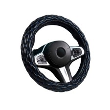 Carfashion shuttle steering wheel, size m, black/blue