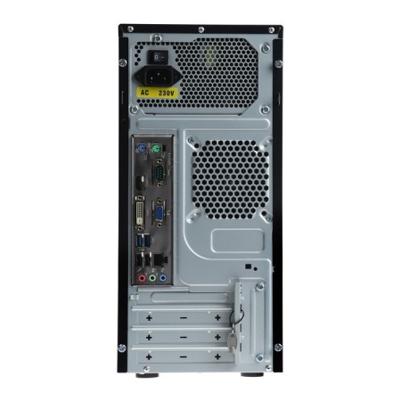 Computer Graviton D50i, G5400, 8 GB, SSD 256 GB, UHD 610, Noos, Black-6