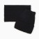 Kit for children (hat, snood), black color, size 52-54