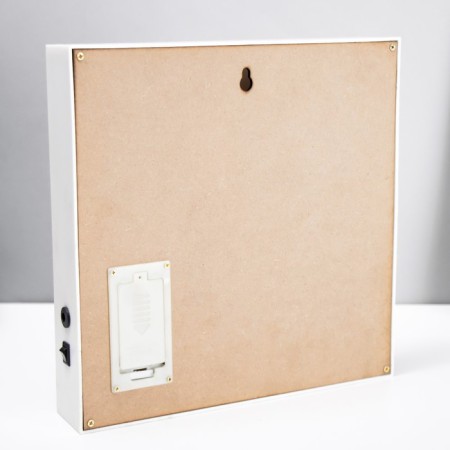 Light Non-Non-Non-Non-Non-Non-Led USB Batteries 3haa White 24.5x24.5x3.5 cm Risalux-4