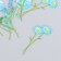 Set of stickers "Flowers. Royal Mint" 30 pcs 8.5x11 cm