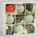 Set of balls plastic D-5.5 cm, 9 pcs "Frosty plane" geometry, mix