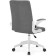 Computer chair Elga plastic/fabric, white/gray 63x59x96 cm