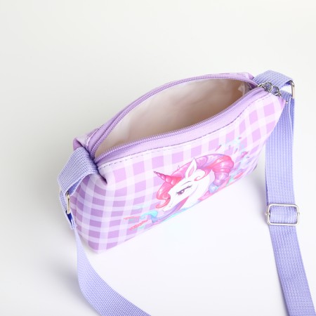 Bag's bag with lightning, lilac color-2