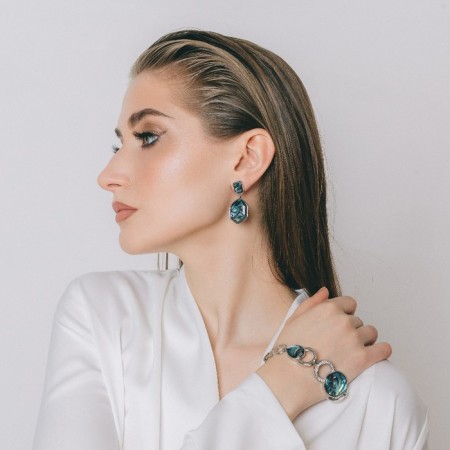 Earrings "Galiotis" Abstract-3