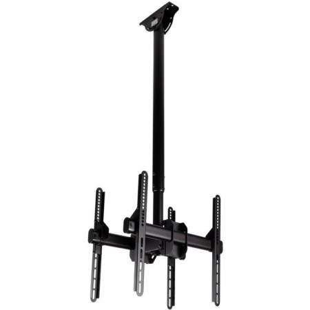 ARM Media LCD-1750, up to 90 kg, 26-65 ", ceiling, turn and slope, black