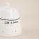 Porcelain Sugar Sl Home "House", 180 ml, 9 × 7 cm, white color