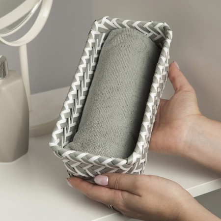 Woven basket for storage, 21x10x8 cm-2