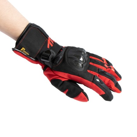 Motorcycle, protective, insulated, xxl, red gloves-3