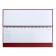 Planing is a low -off 100 x 300 mm, 56 sheets, on the crest, a boumvinyl cover, burgundy