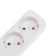 Extension cord Standard 3 Nests, 1.5m, 2x1.0mm², b/s, white rexant