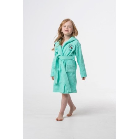 Terry dressing gown, “pussy”, height 110 cm, color menthol-1