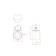 Technical C063CL-L12B3K, LED, 13 W, 89x8127 mm, 1200 lm, 3000K, black lamp