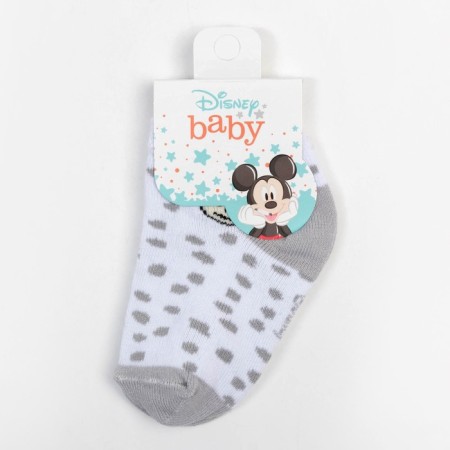Socks Mickey Mouse, White, 6-8 cm-2