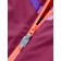 Ski costume for a girl, height 110 cm, burgundy color