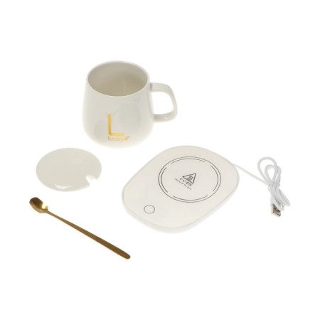 Heated LSK-1501 heating stand, from USB, 16 watts, white-4