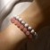 A set of bracelets 2 pcs., Shar No. 8 “Caholong and Pink quartz”, 5.5 cm