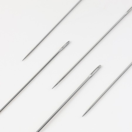 Sewing needles “Assorted”, D = 0.5 / 0.6 / 0.7 / 0.8 mm, 3.9 - 5.1 cm, 10 pcs-1