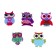 Set for decor "Owl" 24 pcs., Mix