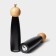 A set of mills for spices Magistro Ollander, 2 pcs, 27 cm, black color