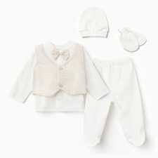 Kit for children, the color is light/beige, height 68 cm