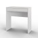 Written table NIS with a box, 750x350x750, white