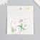 Buttons wood for creativity 2 punctures "House - Spring" Set 10 pcs 2.5x2.5 cm