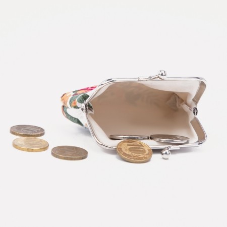 Women's wallet on the farmar, white color-2