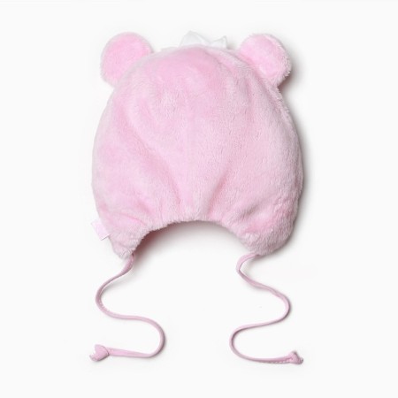 Children's hat, pink color, size 44-2