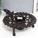 Standing for a heating candle for 1 candle of cast iron "hearts" with a handle 4x14.5x21.5 cm
