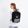 Backpack school textile Anime Girl, 38x27x13 cm, black color