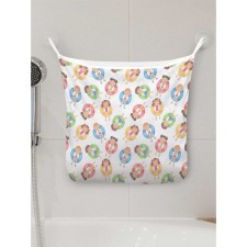 Organizer in a bath on suction cups 