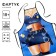 Apron kitchen "You are arrested", size 50x70 cm