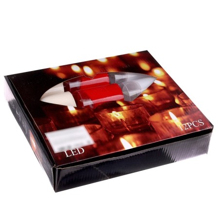 Candle LED, in a glass, MIX color-5