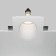 The built-in lamp Technical DL001-WW-01-W, 1x12W, 12x12x6.5 cm, GU10, white color